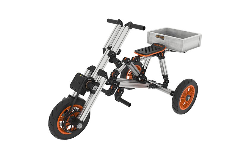 High - strength material electric innovation kart, more than 20 kinds of assembly methods, suitable for outdoor sports, Plus a S - kit