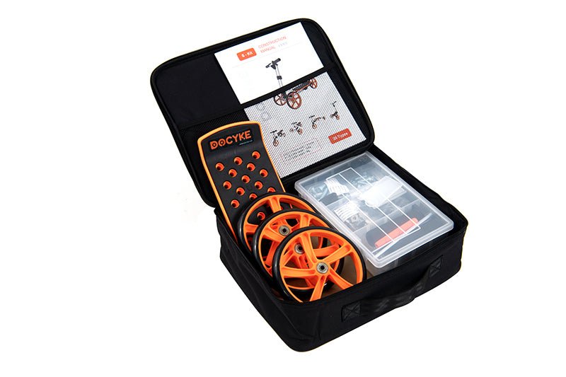 High - strength material electric innovation kart, more than 20 kinds of assembly methods, suitable for outdoor sports, Plus a S - kit