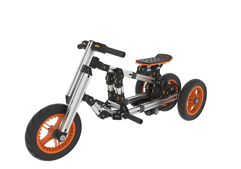 High - strength material electric innovation kart, more than 20 kinds of assembly methods, suitable for outdoor sports, Plus a S - kit