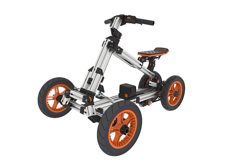 High - strength material electric innovation kart, more than 20 kinds of assembly methods, suitable for outdoor sports, Plus a S - kit