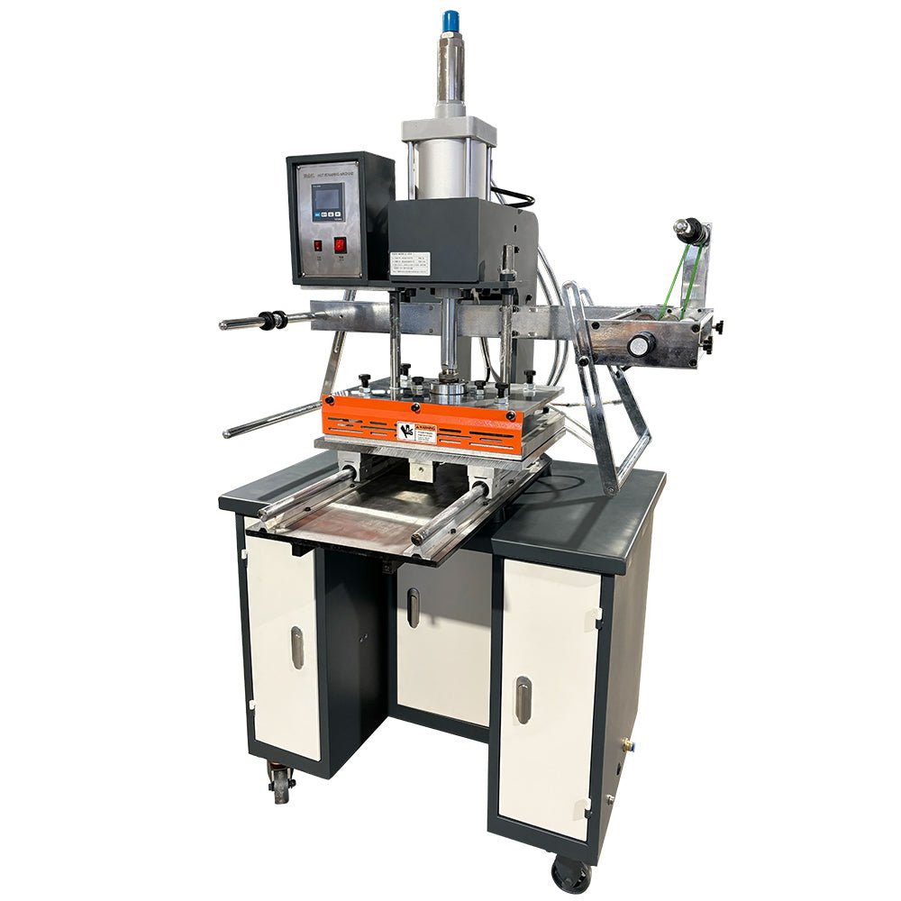 Hot Foil Stamping Machine, Leather Embossing Machine With Sliding Table, Paper Hot Stamping Machine, Bronzing Machine