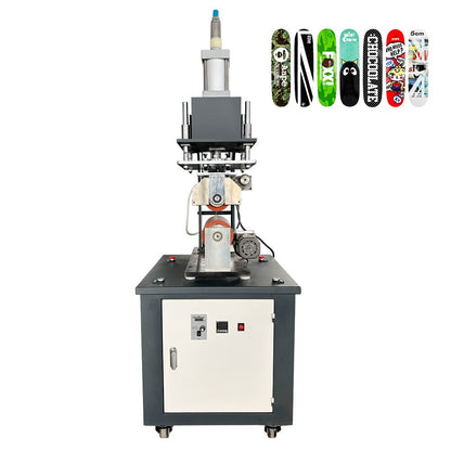 HT - RB - 300 Semi - automatic roller heat transfer printing machine for skateboards, skateboard heat transfer machine