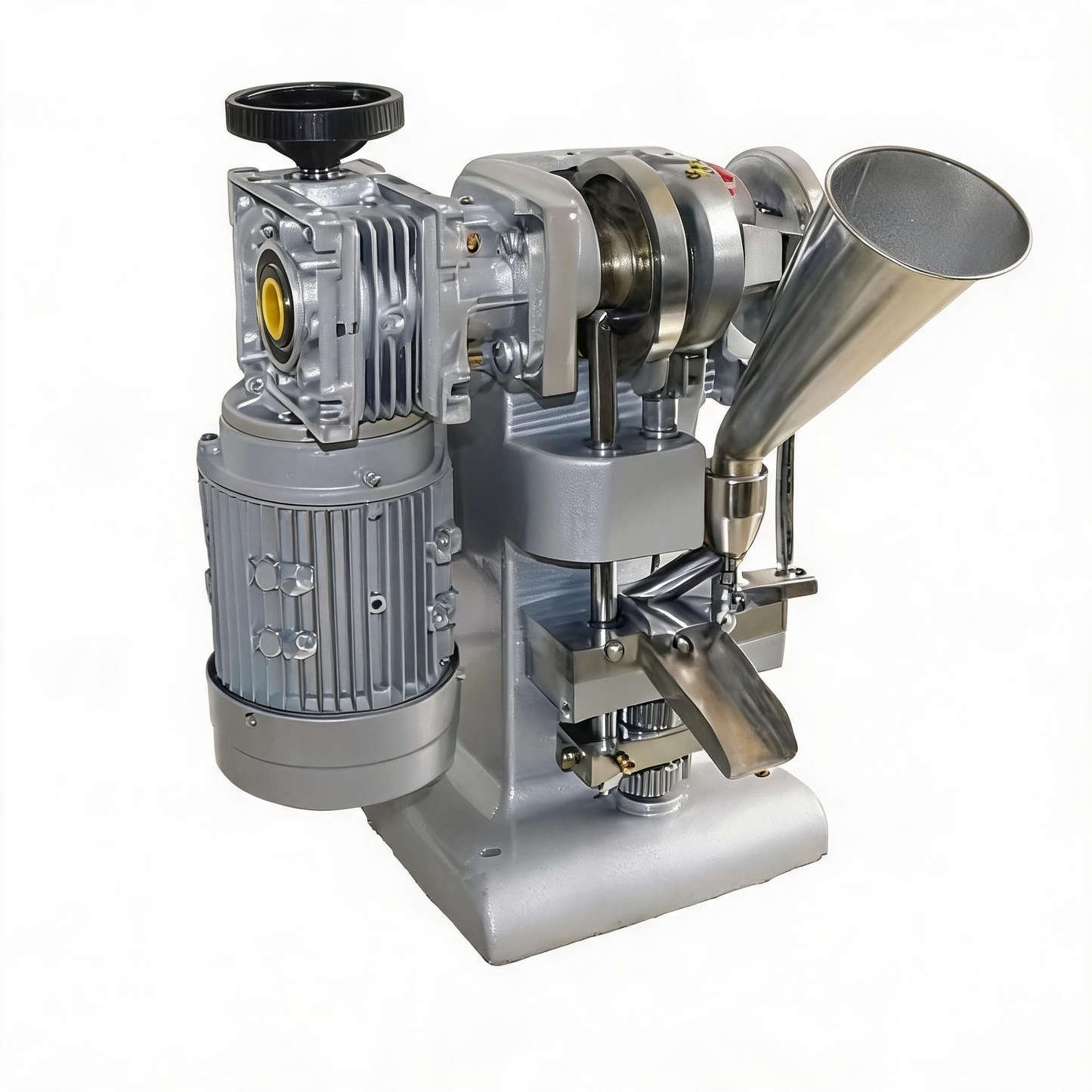 TDP-1 Mini Máquina de Tableteamento Elétrica de Turbina de Mesa com Perfuração Única para Pó