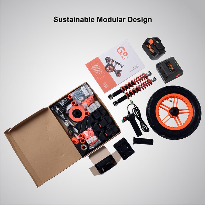 KIDROCK Electric upgrade package match with L - Kit or Go - Kart