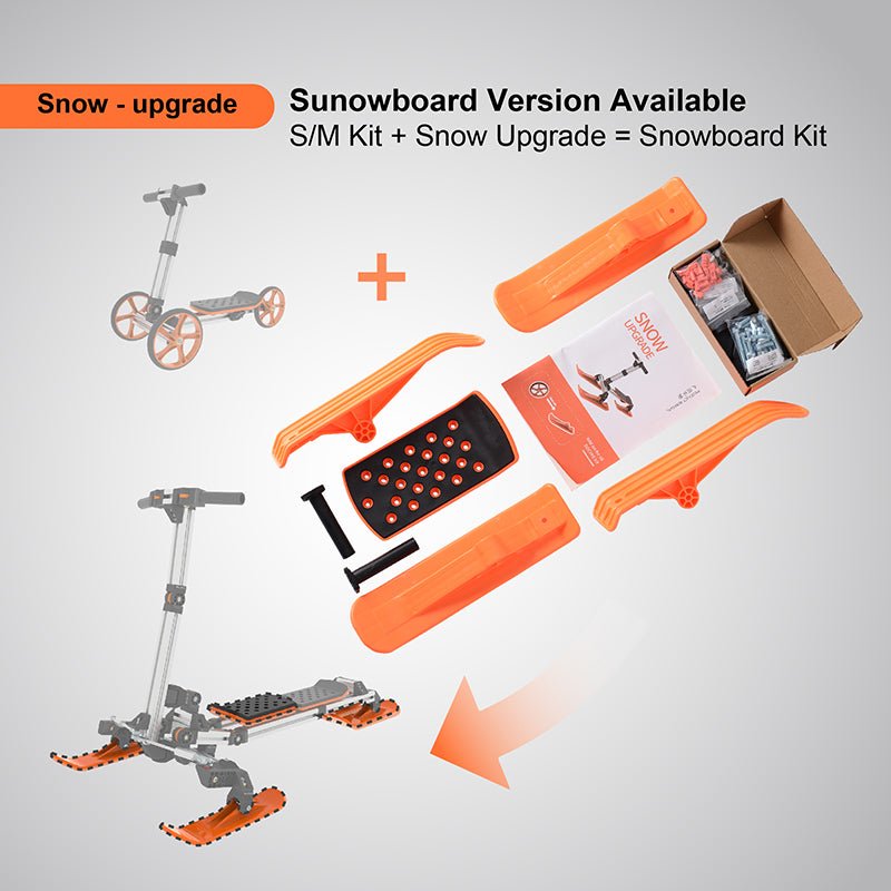 KidRock Snow upgrade package for S - kit/M - kit/L - kit/Go - kart