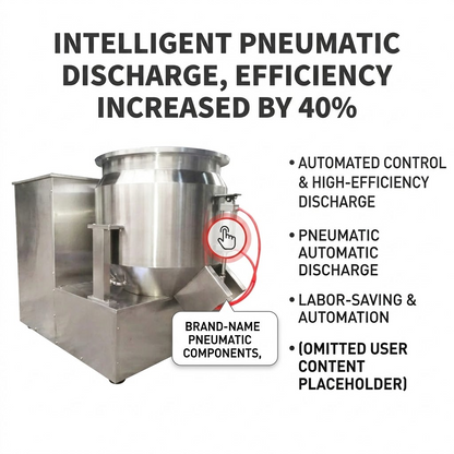 High-Performance Industrial High-Speed Mixer | SHR Series Turbo Mixer for Plastic & Chemical Powder