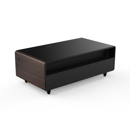 Modern Smart Coffee Table with Built - in Fridge, Bluetooth Speaker