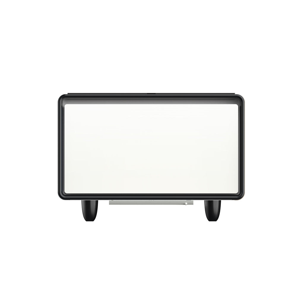 Modern Smart Side Table with Built - in Fridge Temperature Control White