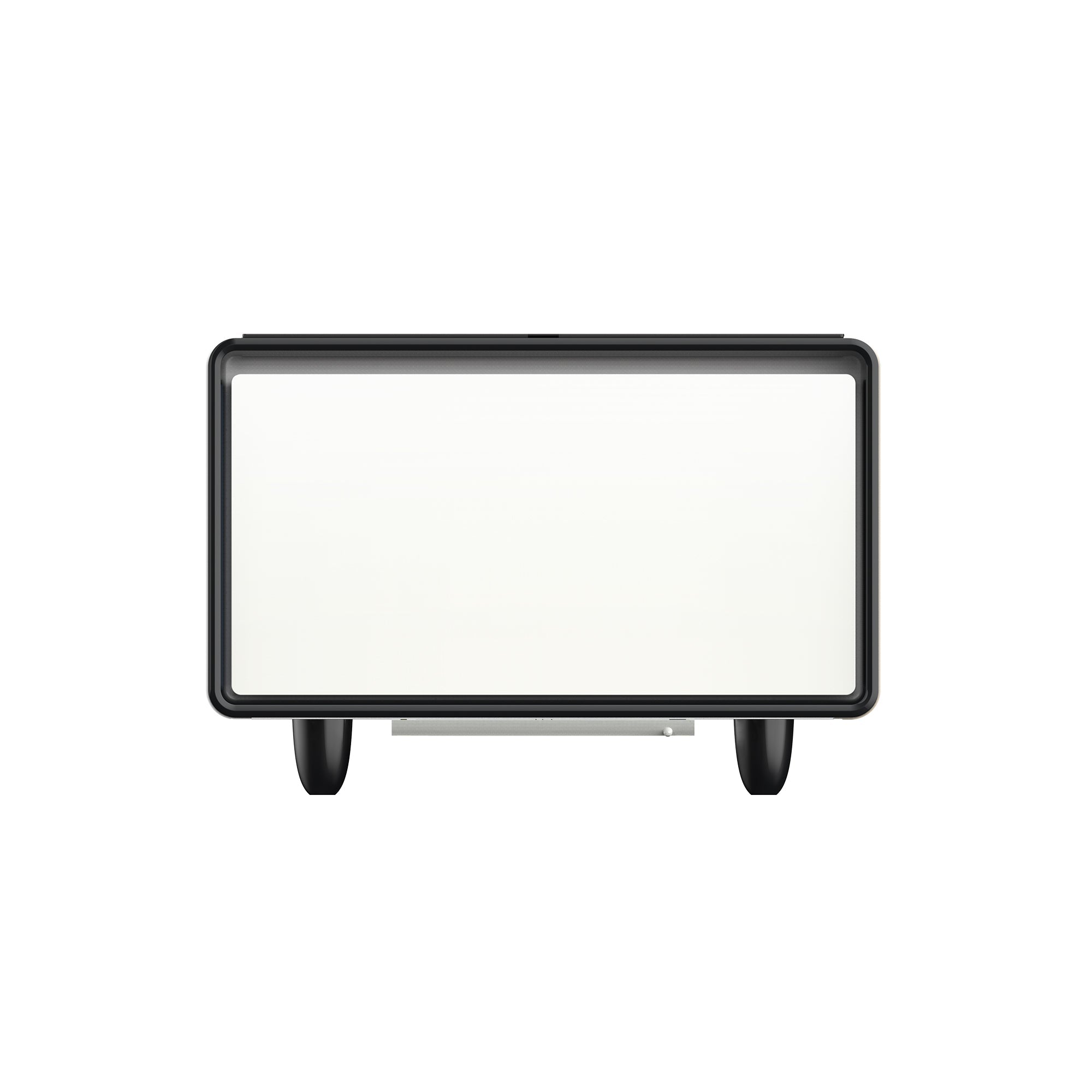 Modern Smart Side Table with Built - in Fridge Temperature Control White