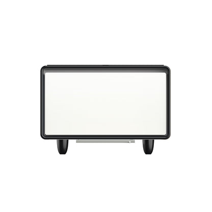 Modern Smart Side Table with Built - in Fridge Temperature Control White