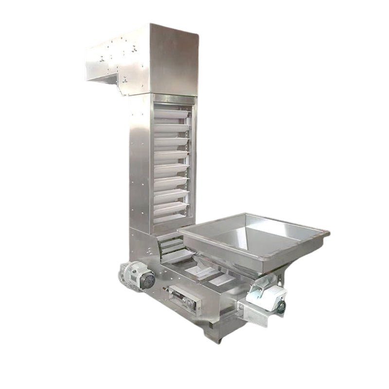 Multi-stage hopper design for efficient material loading and lifting