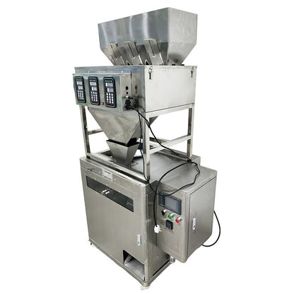 Multifunction Three - head Electronic Packing Scale Packing Machine, Granule Stand Up Pouch Filling And Sealing Machine