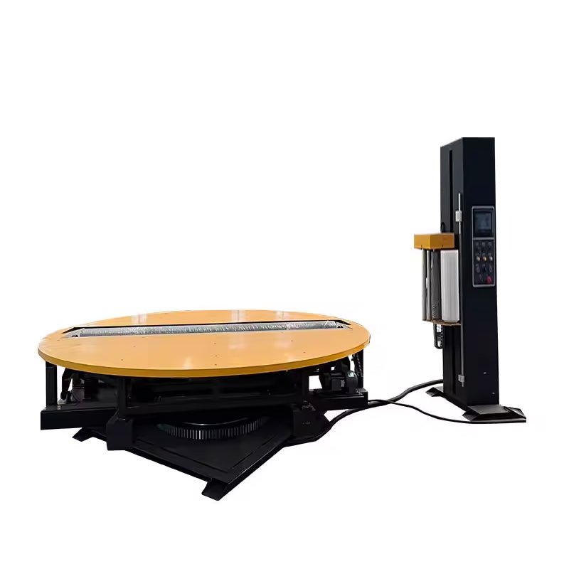 Paper Roll Reel Stretch Wrapping Machine Reel Cylinder Roll Packing Machine, Six - sided Packaging Stretch Wrapping Machine
