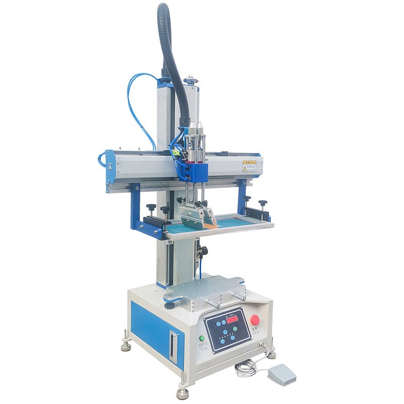Pneumatic Desktop Flat Screen Printing Machine,Small Screen Printing Equipment For Stationery Products