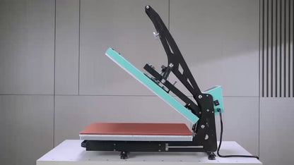 Prensa Térmica Semiautomática 13″x18″ com Abertura Automática e Base Deslizante
