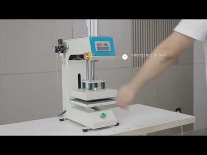 8″x8″ Label Pneumatic Heat Press Machine