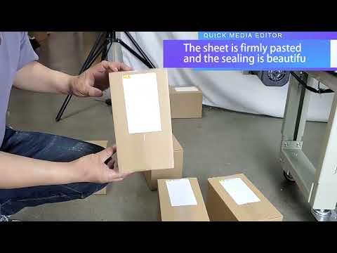 Box Sealing and Labeling Machine for Small Carton Parcels