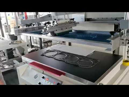 Flatbed Screen Printing Machine,Silk Screen Machine For Fabric,Clothing Printing Machine