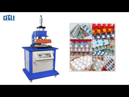 180 Series Vertical Pneumatic Blister Packing Machine - DP-180 / CP-180 / BP-180 for Capsules & Tablets
