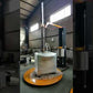 TP1650F-CS Pneumatic Top Press Pallet Stretch wrapping Machine, Semi-automatic Stretch Film Wrapper Packing Machine