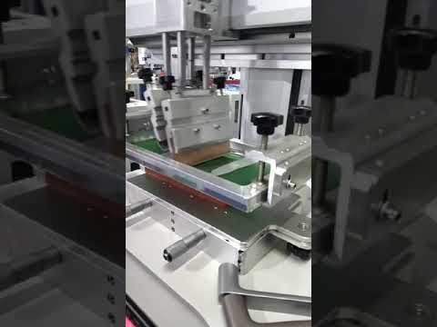 Pneumatic Desktop Flat Screen Printing Machine,Small Screen Printing Equipment For Stationery Products