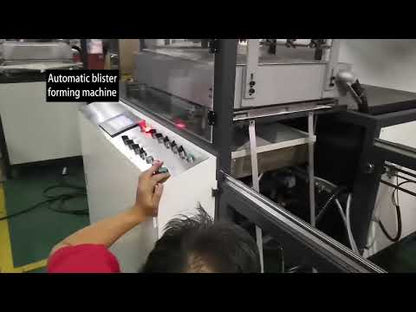 Blister Vacuum Forming Machine,Automatic Plastic blister trays vacuum forming packing machine