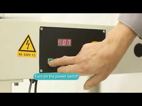Semi-Automatic Stretch Film Wrapping Machine Carton Box Wrapping Table