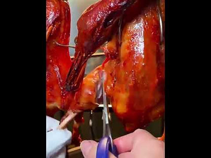 Machine de rôtissoire électrique rotative en acier inoxydable pour poulet grillé, équipement chinois, four à rôtir le canard, machine à rôtir le canard