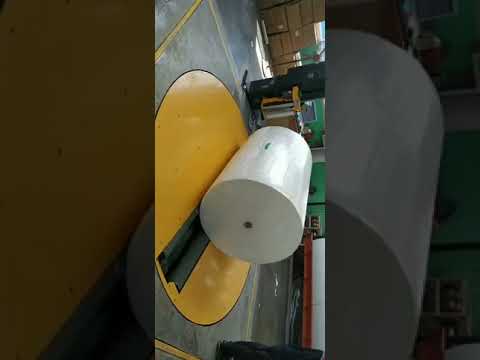 Paper Roll Reel Stretch Wrapping Machine Reel Cylinder Roll Packing Machine, Six-sided Packaging Stretch Wrapping Machine