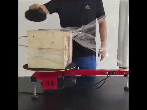 Semi-automatic Manual/Electric Stretch Wrapping Film Machine Carton Stretch Wrapping Machine