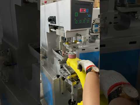 Semi-automatic Single Head Single Color Tampografia Pad Printing Machine For T-shirt,Facemask,Fabric