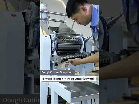 Commercial canteen automatic small noodle pressing noodle machine