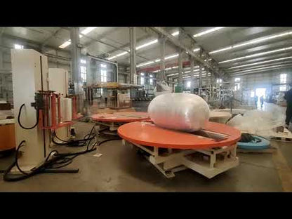 Machine d'emballage sous film étirable pour rouleaux de papier, machine d'emballage sous film étirable à six faces