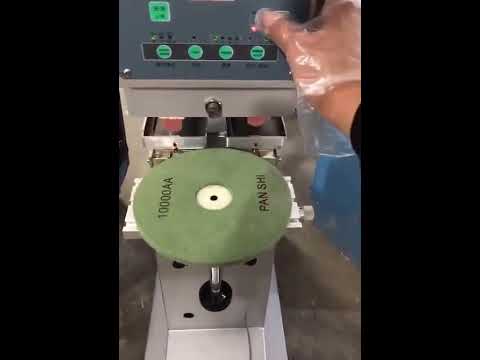 Single Color Double Head Manual Pad Printing Machine For Glass, Fabric,Mouse Pad Printing Machine