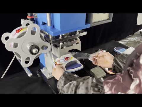 THS-210 heat transfer machine for slippers upper, flip flop printing machine, slipper surface heat transfer machine