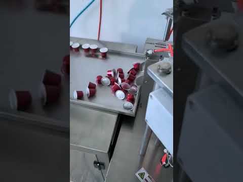 K cup filling machine, Automatic Nespresso/Keurig coffee filling sealing machine, yogurt cup packing machine, hummus filling and sealing machine