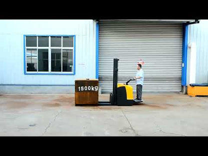 Full electric forklift stand-on electric lifting stacker Hydraulic Pallet Full Electric Stacker