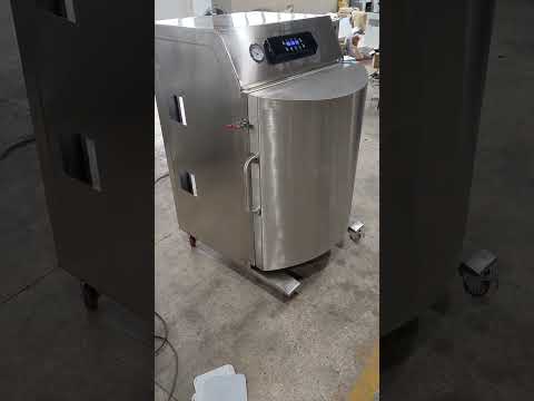 Arc shaped large capacity powder food vacuum packaging machine 