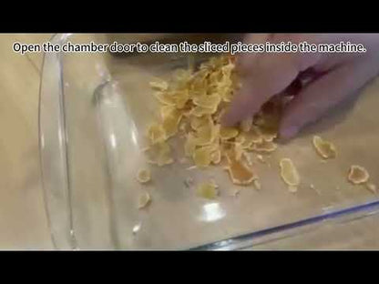 Semi- Automatic Chinese Herbal Medicine Slicer Machine Functional Cutter Cutting Machine