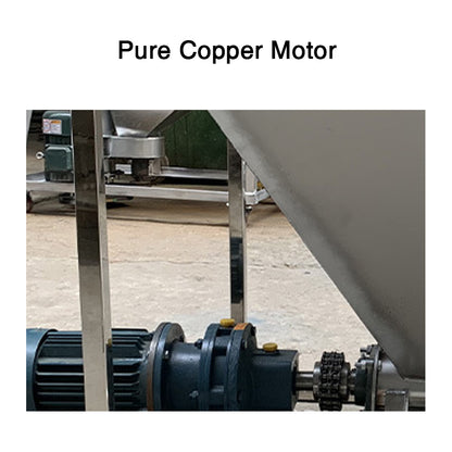 High-performance pure copper motor for the horizontal screw conveyor