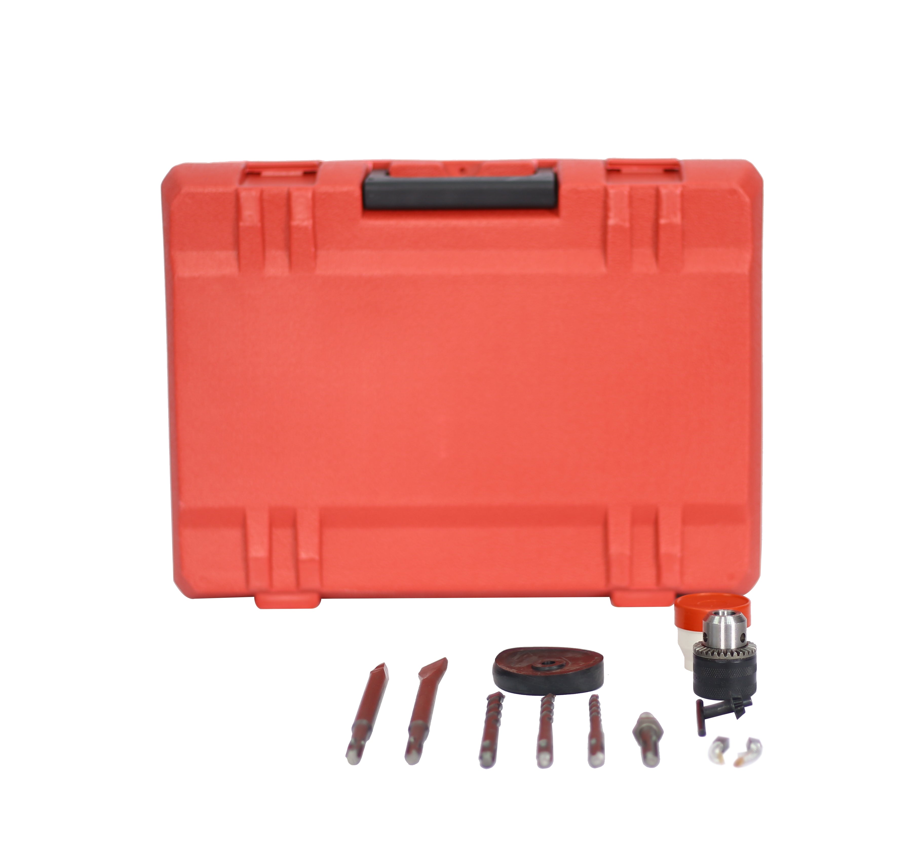 Rotary Hammer 1100W(Red + Black) 1 - 1/2" SDS Plus Rotary Hammer Drill 3 Functions
