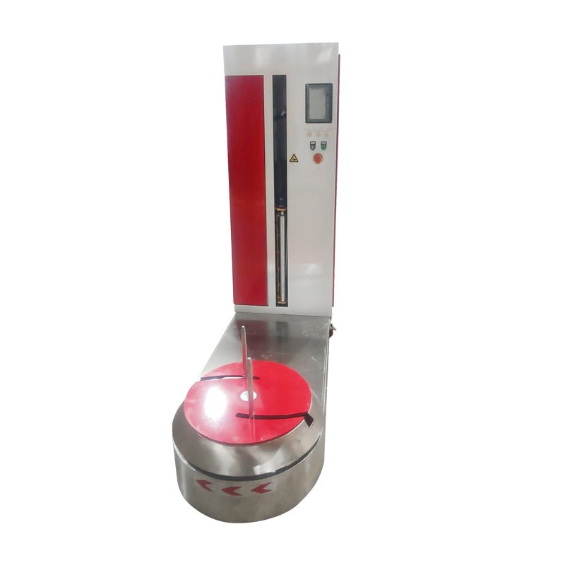 Semi - automatic Baggage Wrapping Machine,Airport Luggage Stretch Wrapping Machine