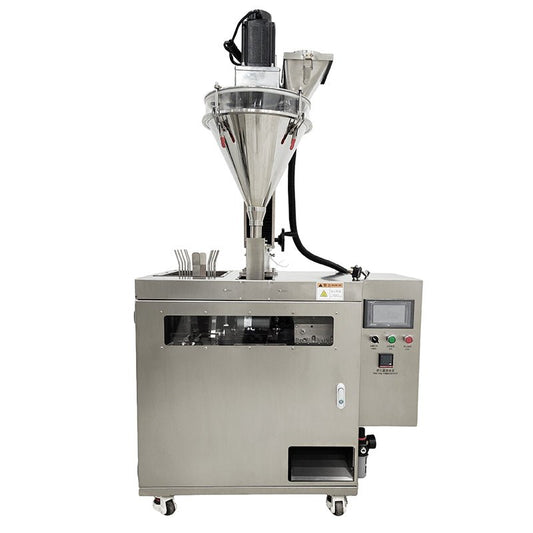 Semi - automatic Powder Stand Up Pouch Filling And Sealing Machine, Multi - Function Bag Sealing And Packing Machine