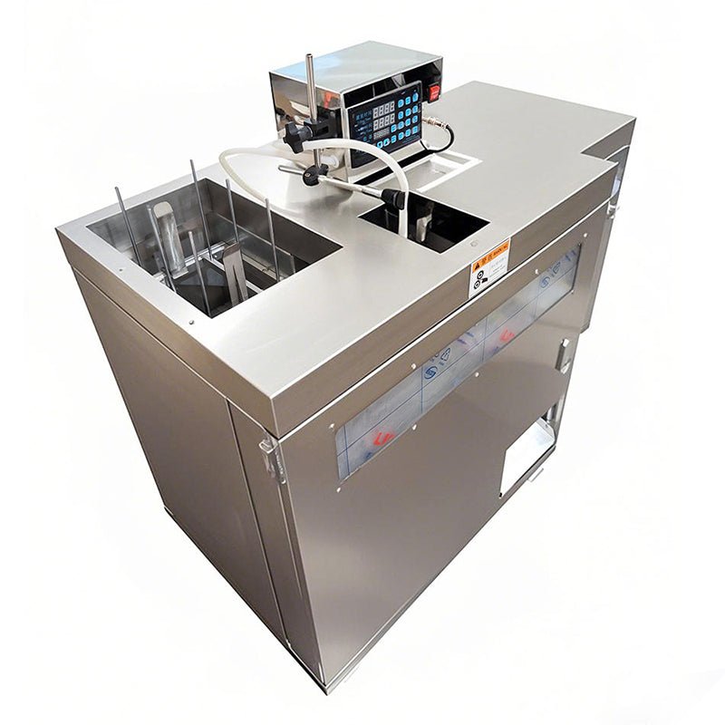 Semi - automatic Stand Up Pouch Filling And Sealing Machine, Liquid Bag Sealing And Packing Machine