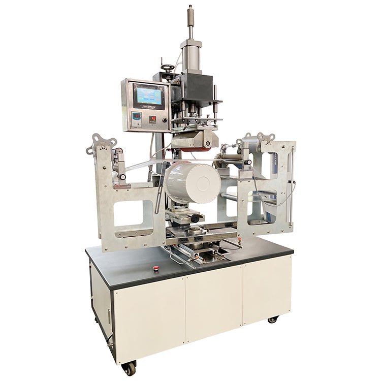 SHT - B - 300 rocking heat transfer printing machine for paint bucket, CE bucket heat transfer machine