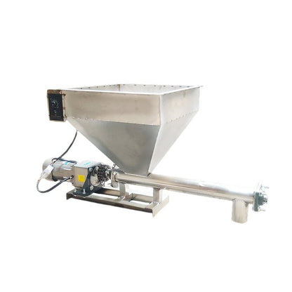 Durable 304 stainless steel auger feeder for food-grade applications