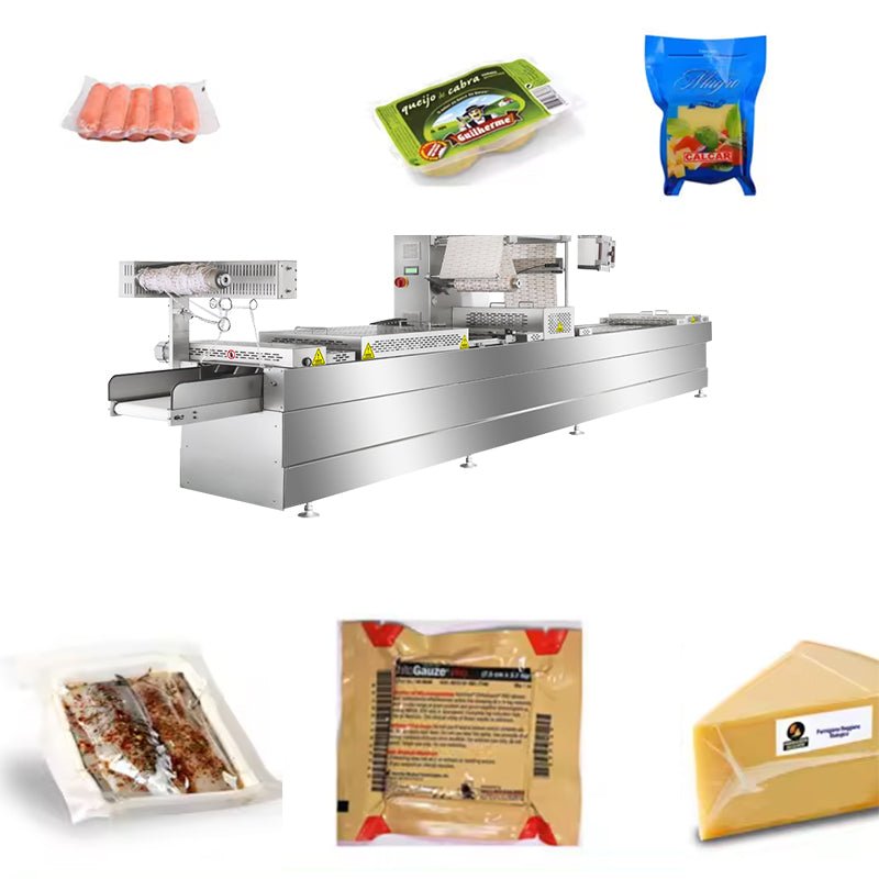 Vacuum sealer automatic packing machine vacuum thermoforming packaging machine for meat/fish/cheese/vegetable/food