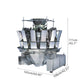 14 Head Weighing Combination Scale Multi-function Weigher For Packaging,Weighing Combination Scale - CECLE Machine