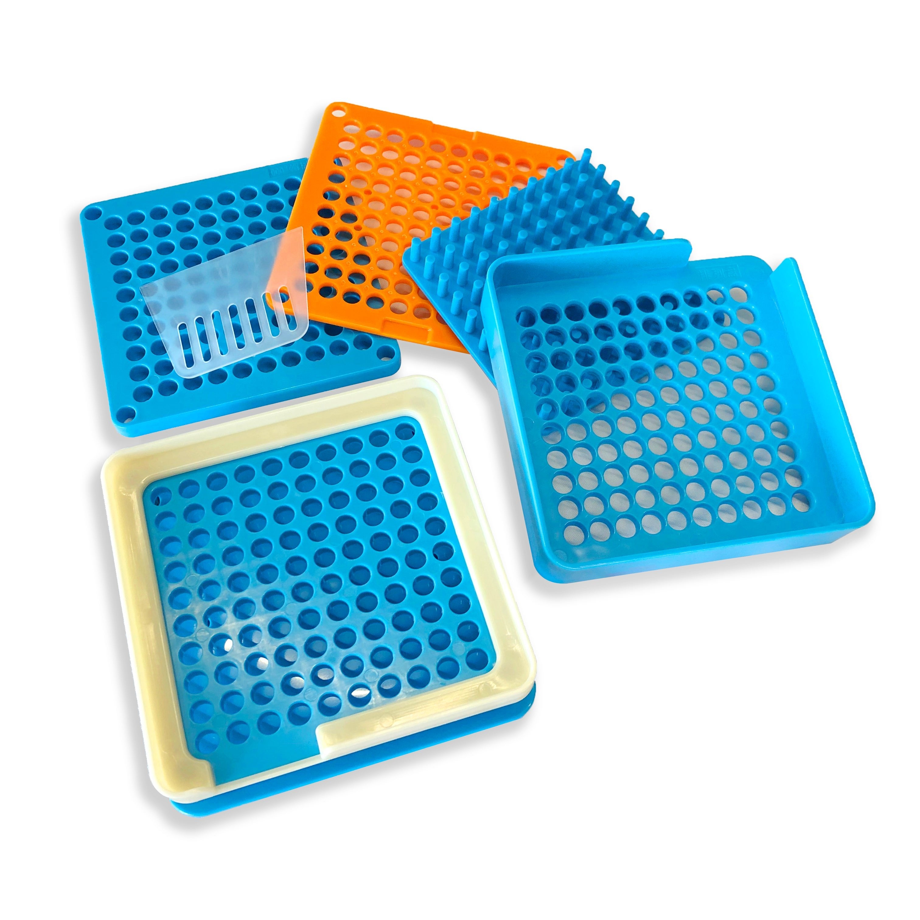 100 Holes Capsule Filler 000# 00# 0# 1# Capsule Filling Machine Plate Tool Food Grade
