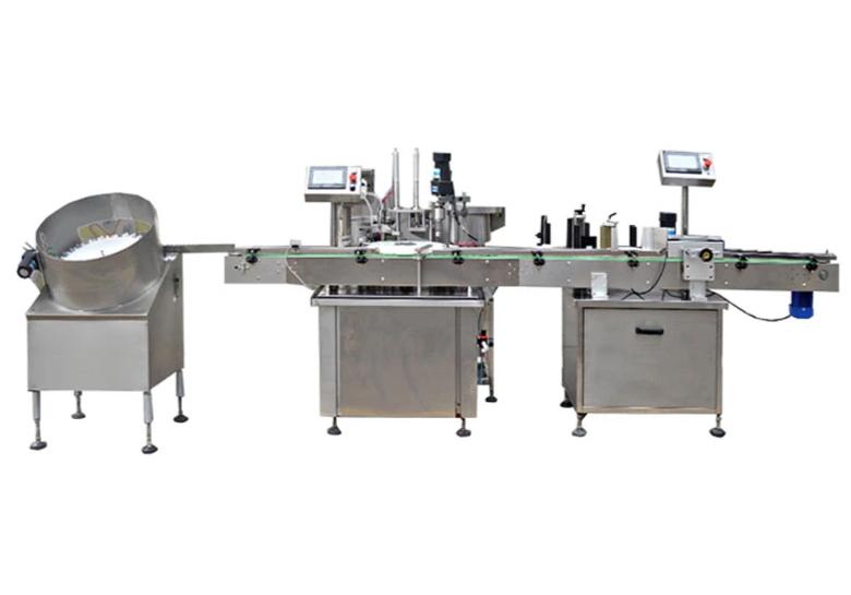 4 head full automatic liquid filling machine line for Gorilla bottle Dropper bottle Alcohol bottle - CECLE Machine